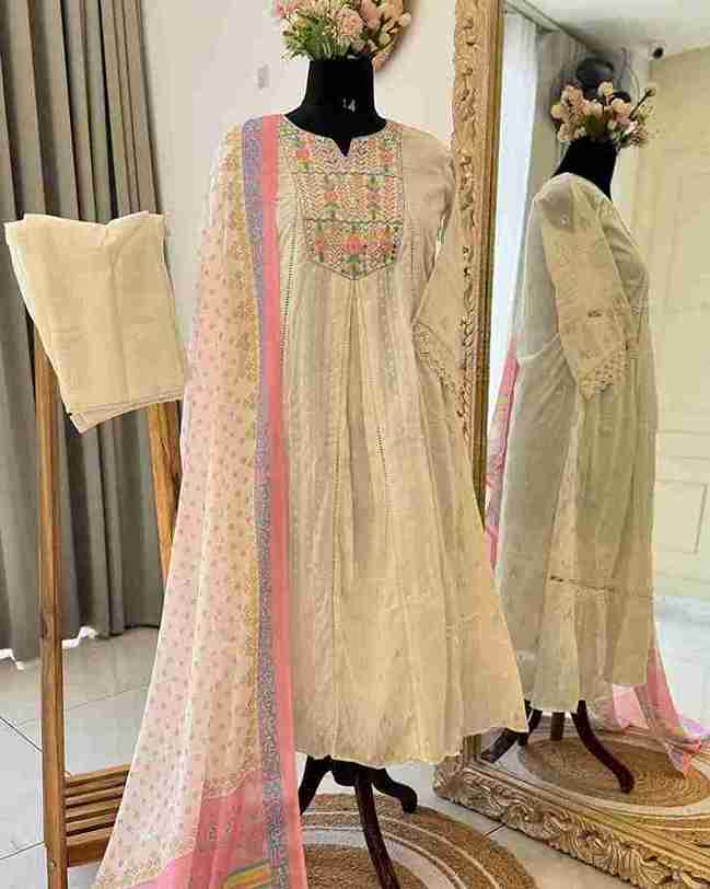 Premium Silk Anarkali Dress for Women