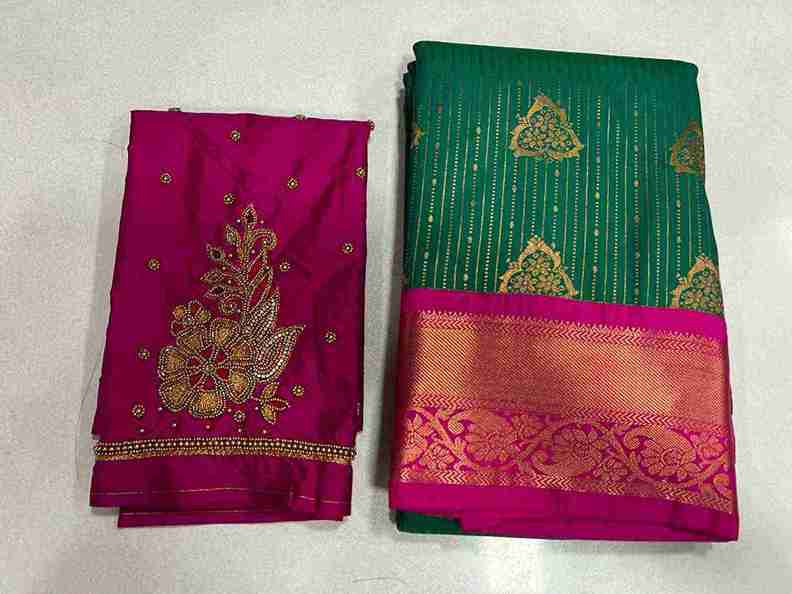 South Indian Style Half Saree