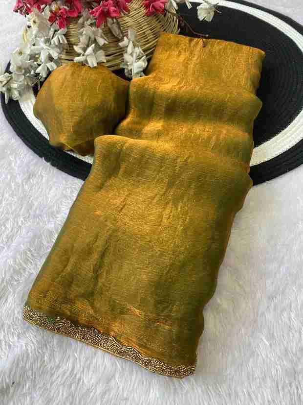 Space Fendy Silk Saree