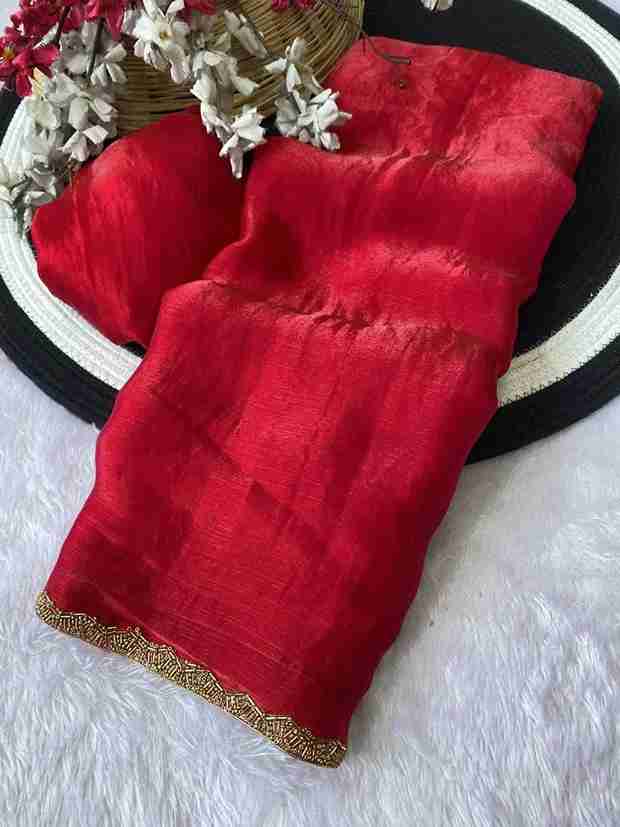Space Fendy Silk Saree