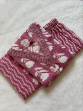 Cotton kurti set with duppatta