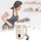 Double Wall Stainless Steel Electric Cordless Tea Kettle (1500w  2.3 Ltr.)