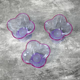 5343 New Modern Style Dessert  Ice Cream Bowl Plastic 6pcs For Home  Office  Party Use