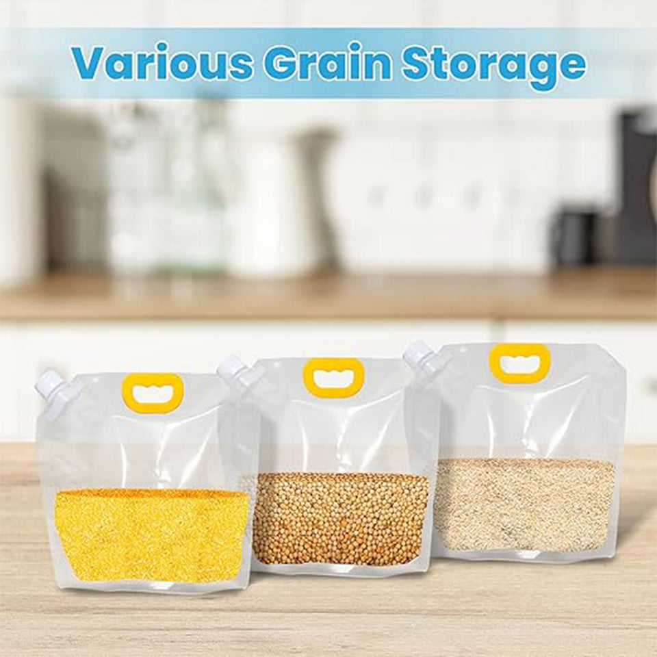 Airtight Refrigerator Storage Bags Food Storage Bag (25x21 Cm  1 Pc)