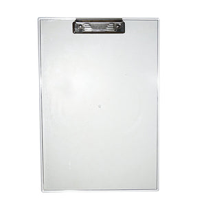 4080 Transparent Premium Exam Pad Best For Students In All Exams Unbreakable Flexible Board With A Centimeter Measuring Side Pad For School  Exam Use