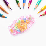 8831 Cute School Eraser Set Cute Eraser Multi Design Rubber Erasers For Pencil Cleaning Stationery School Student Girl Kids (15 Pc In1 Set)