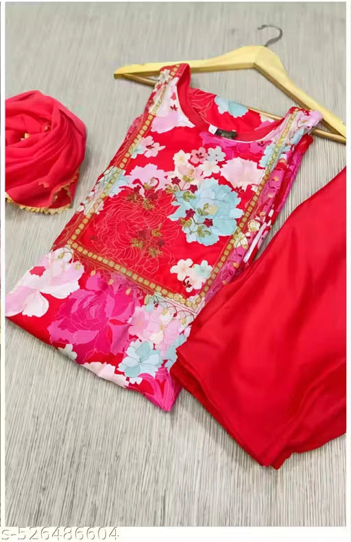 Women Kurta Set With Dupatta