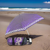3-fold  5 Floor Sun Protective Solid Foldable Umbrella (1 Pc)