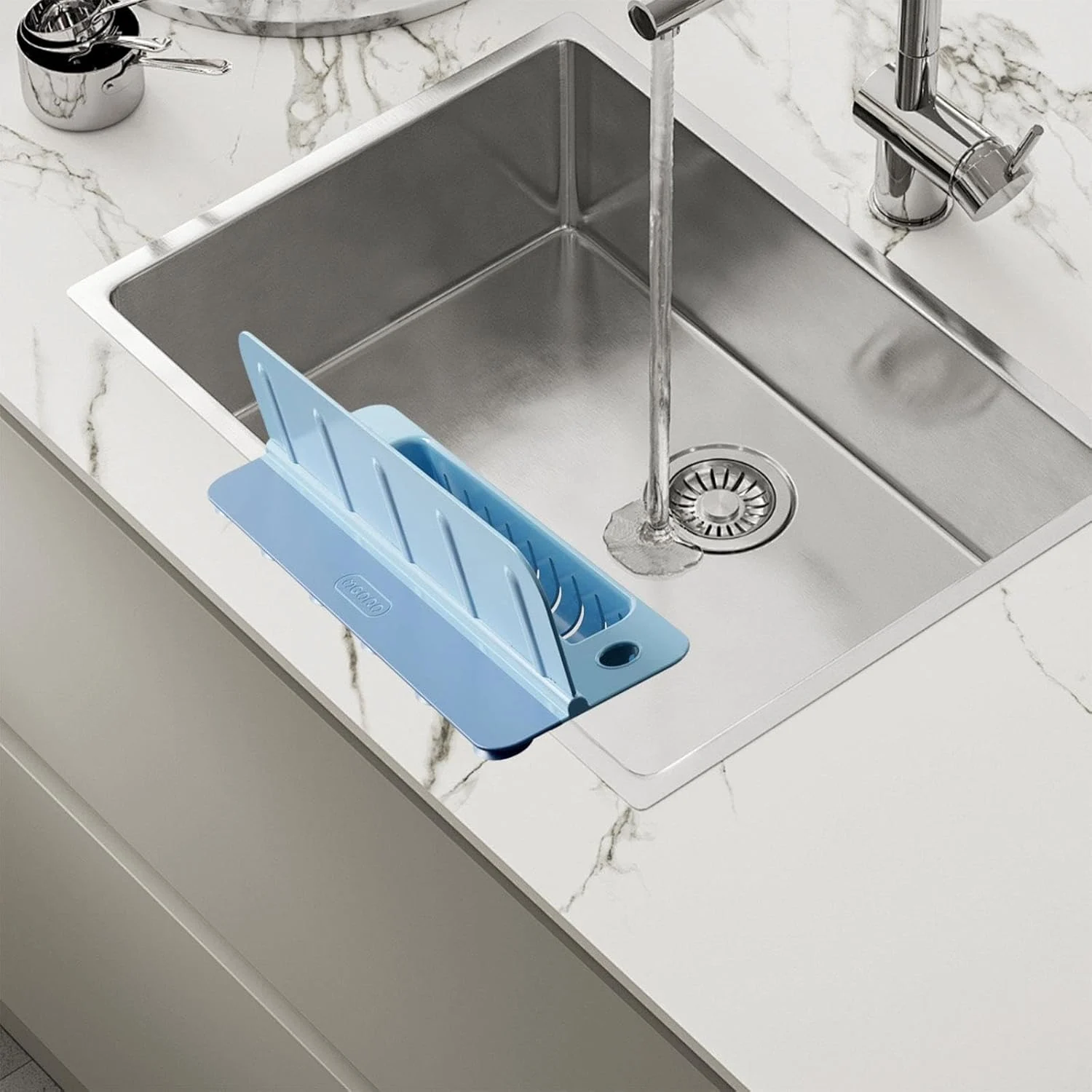 Silicone Faucet Drip Catcher & Sink Splash Guard